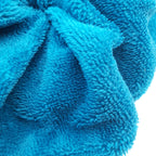 Fleur de douche bleue canard