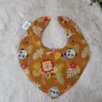 bavoir-bebe-bandana-eponge-coton-pression-baby-shower-maman savane