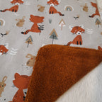 Bavoir élastique renard roux