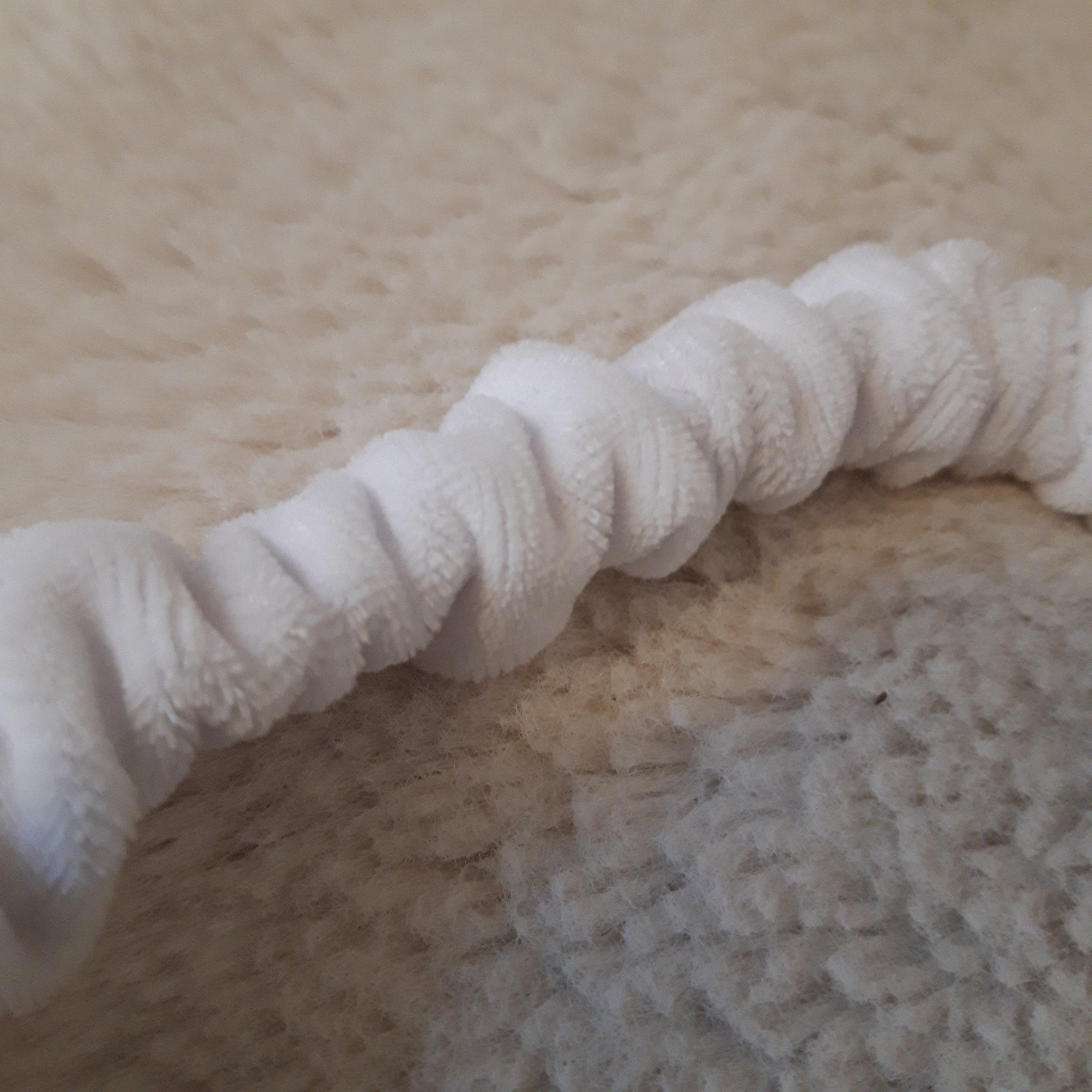 Bavoir élastique renard fleuri