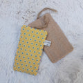 Eponge lavable en toile de jute et coton