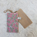 Eponge lavable en toile de jute et coton