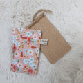 Eponge lavable en toile de jute et coton