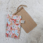Eponge lavable en toile de jute et coton