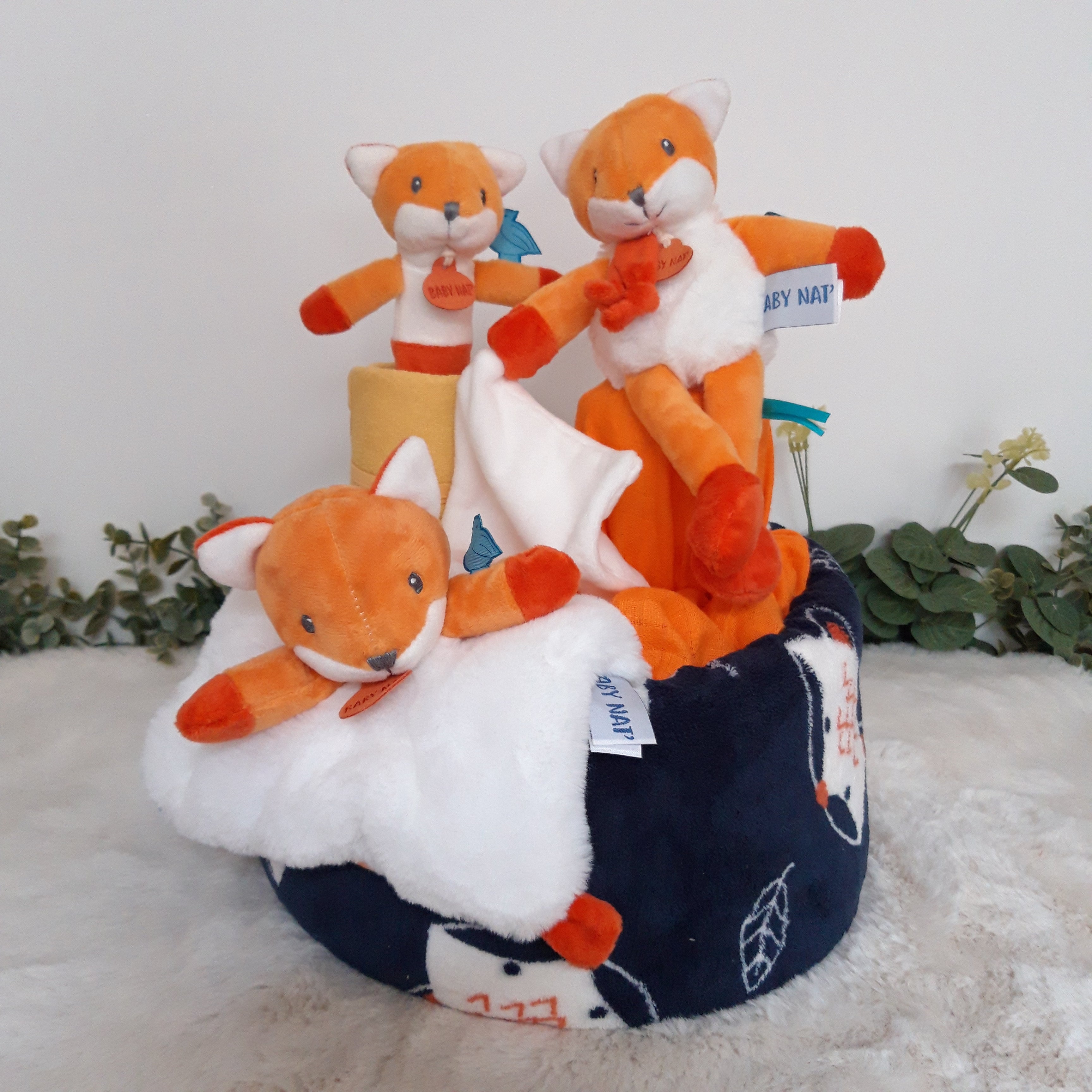 Gâteau de couches - Balthazar le renard