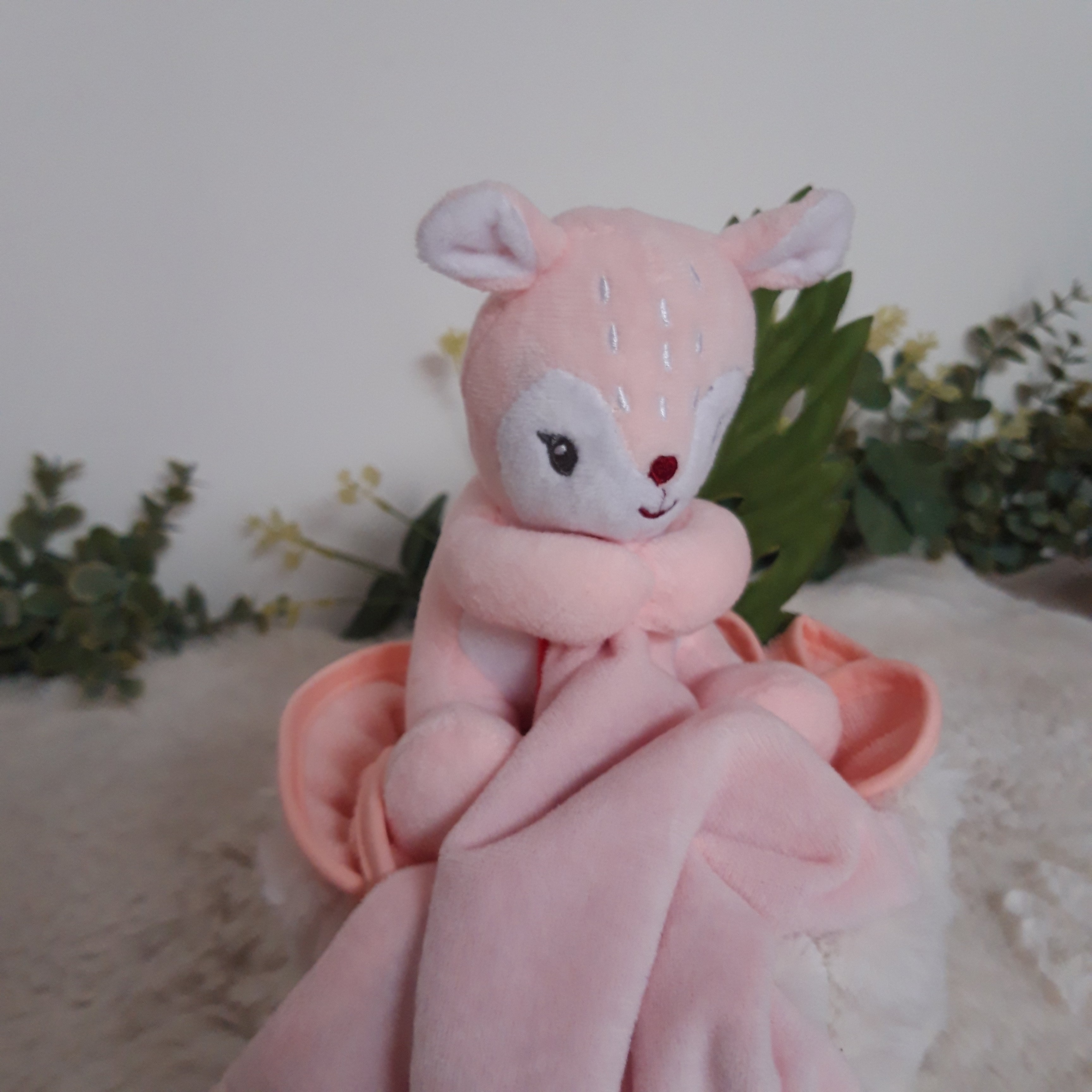 Gâteau de couches -Mini doudou faon
