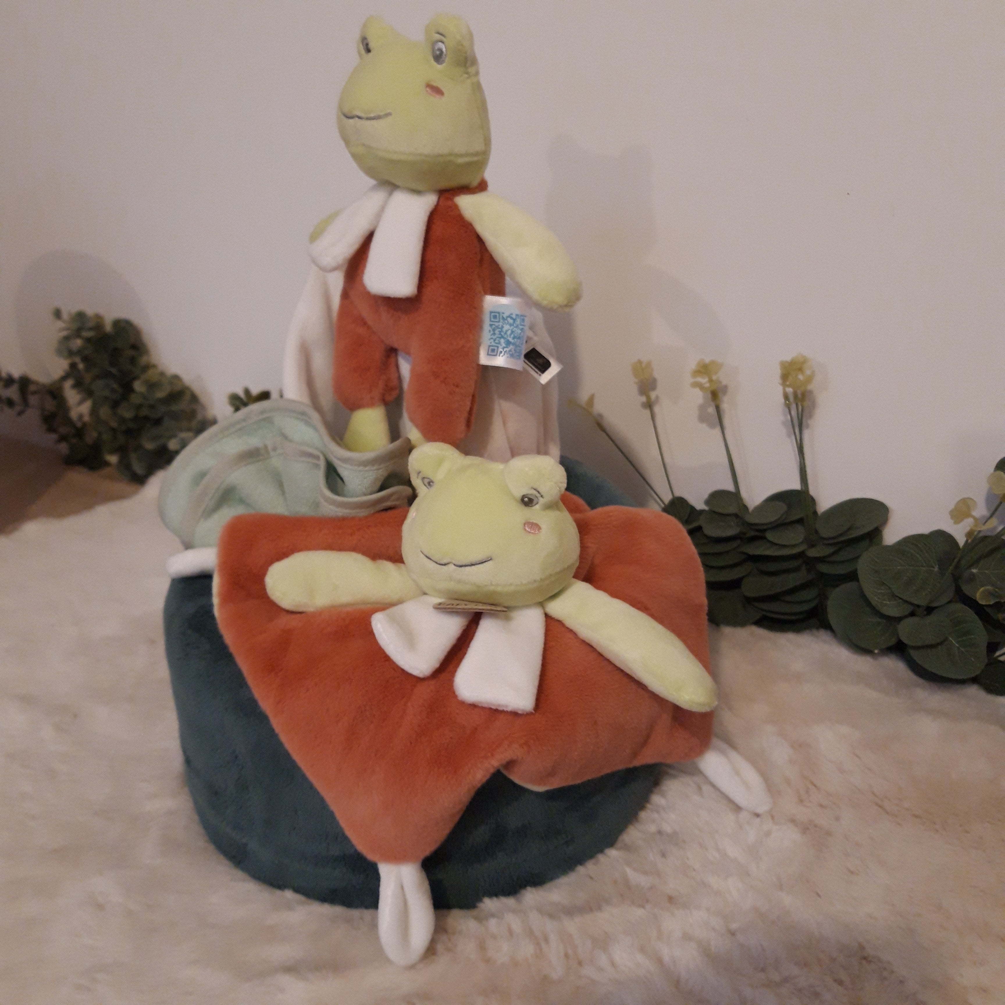 Gâteau de couches - Les grenouilles en folie