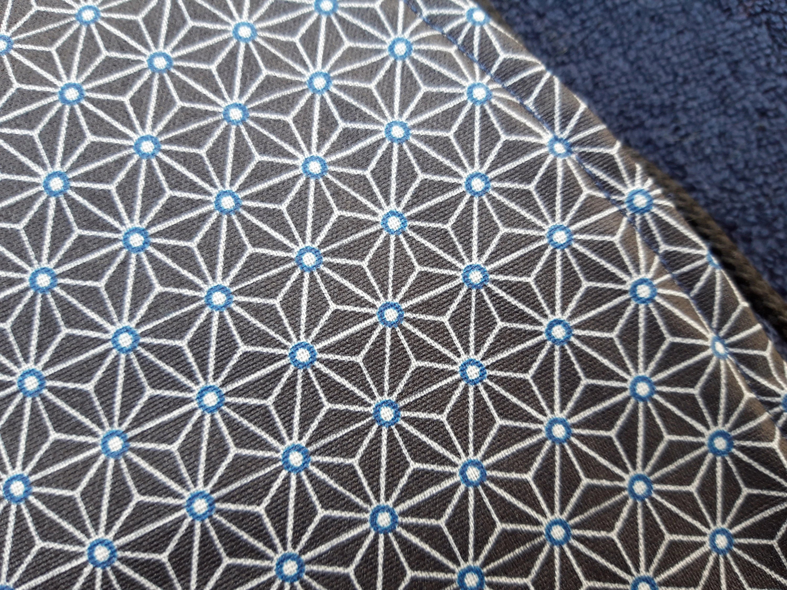 Tapis pieds au sec - Géométrique noir