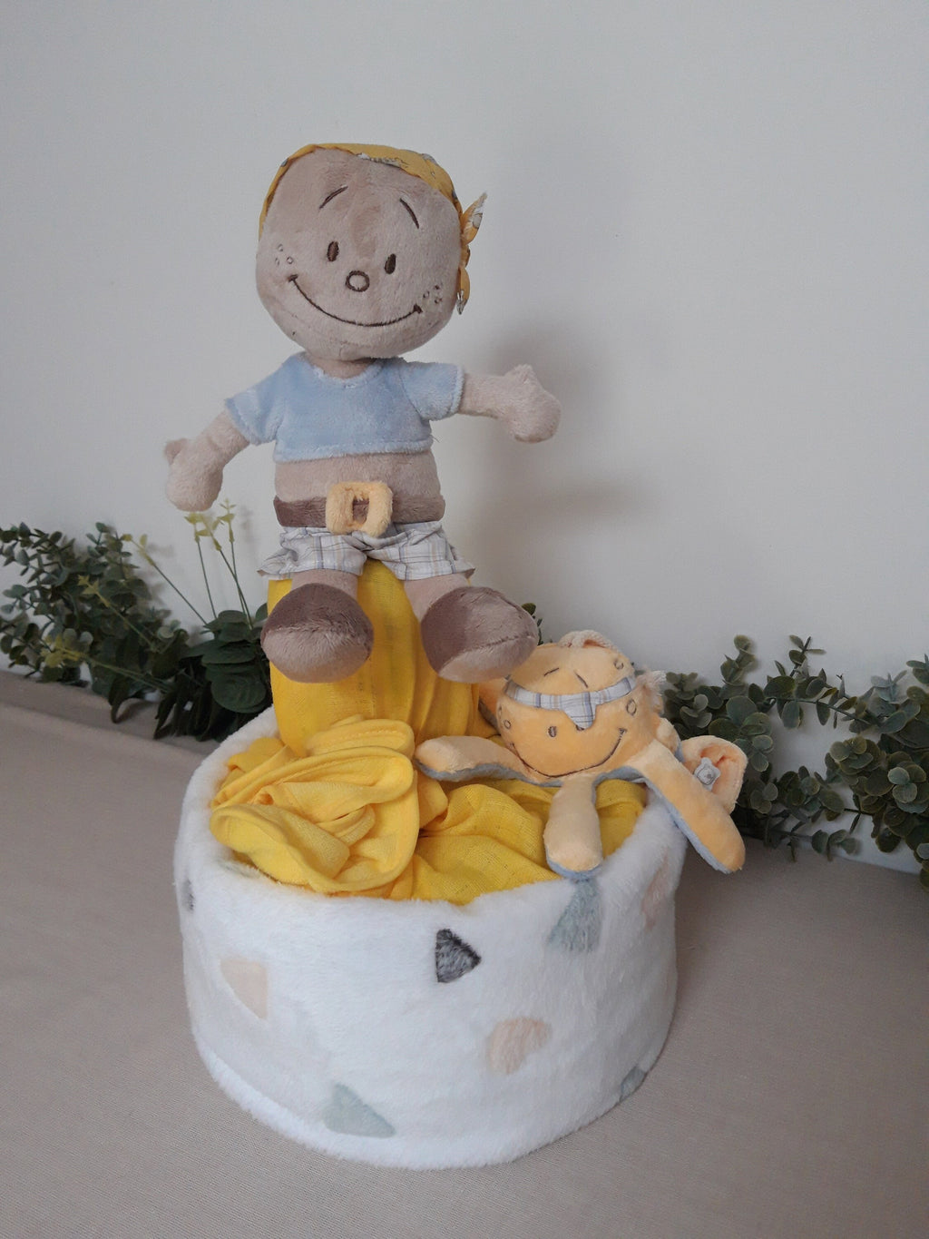 Gâteau de couches - Bébé pirate