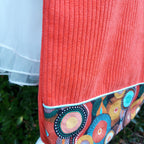 sac-cabas-velours-poche-accroche-cle-baby-shower-maman-orange-cercle