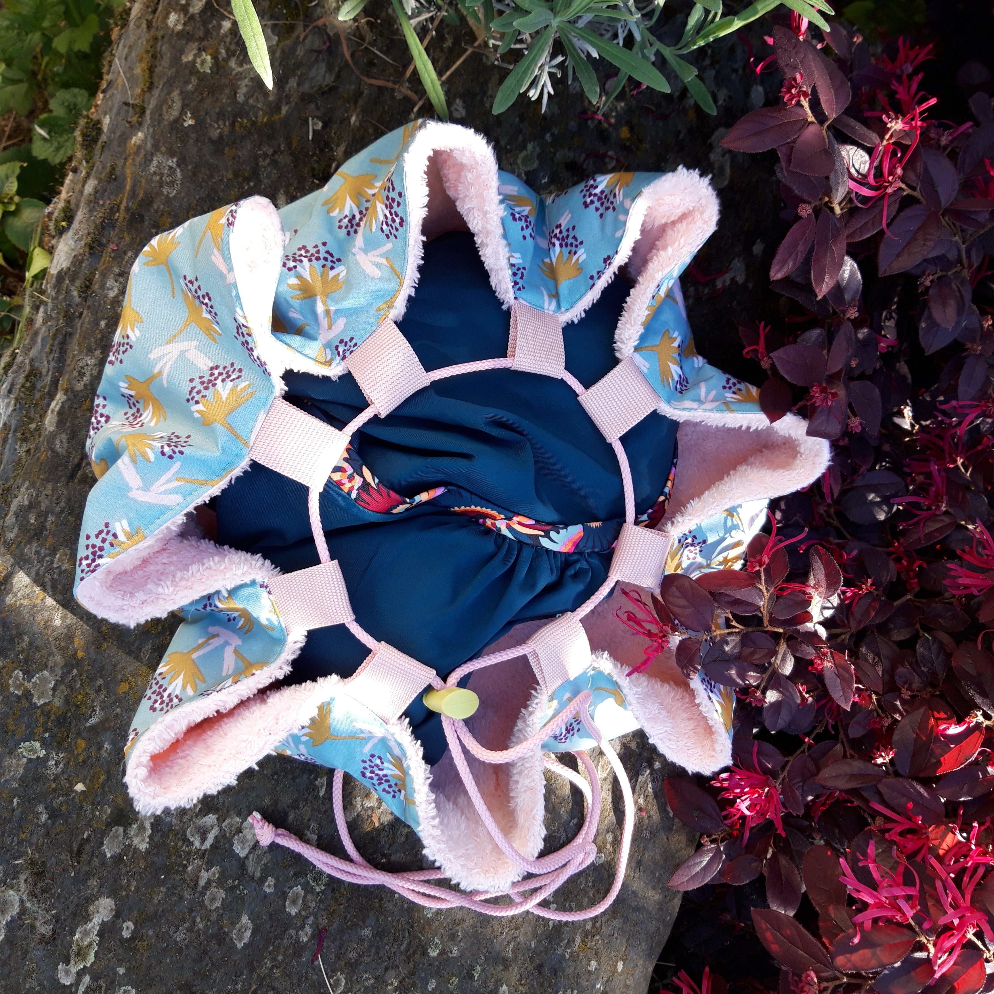 Tapis pieds au sec - floral